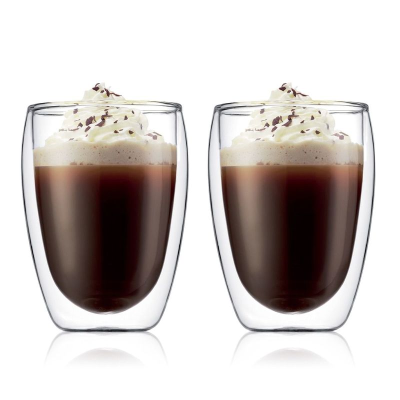 Bodum Medium Double Wall Glasses, set of 2
