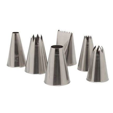 Spider Tips Set 6 Piece Large Decorating Tip Set