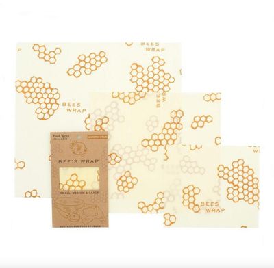 Beeswax Storage Wraps, set of 3