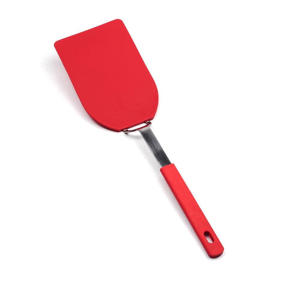 Red Nylon Offset Flex Turner/Spatula
