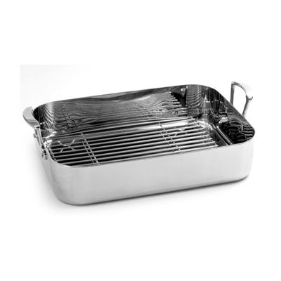 16"x12" Stainless Steel Roasting Pan