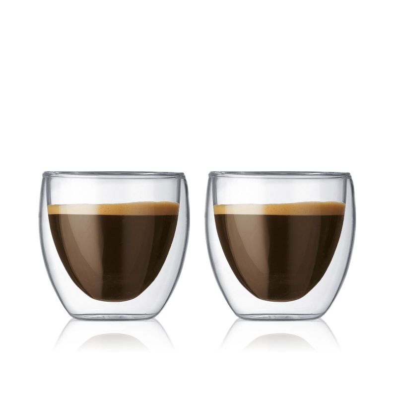 Bodum Espresso Double Wall Glasses, set of 2