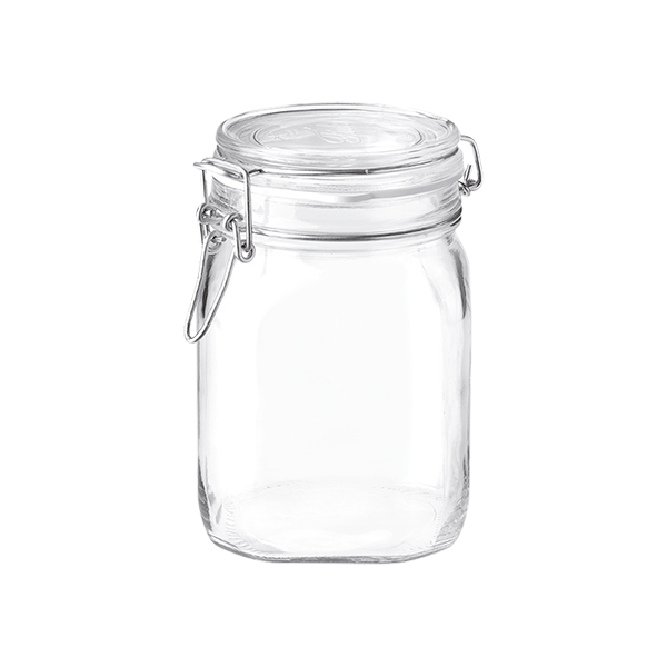 1 liter Fido Glass Storage Jar