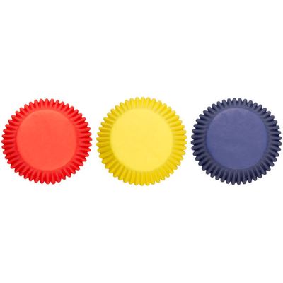 Primary Color Baking Cups