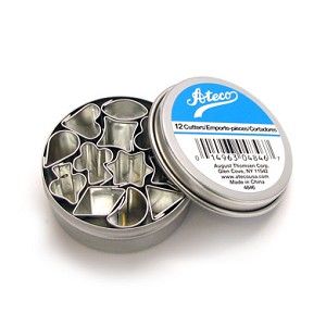 Ateco 1/2” Aspic &amp; Jelly Cutter Set