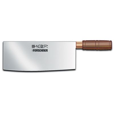 Victorinox Chinese-Style Wood Handle Cleaver Knife