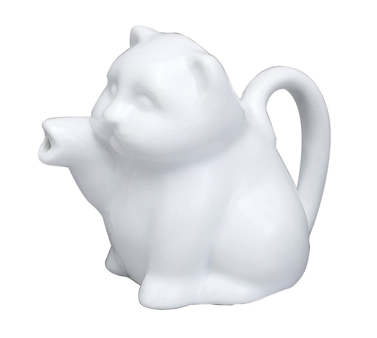 Mini Ceramic Cat Creamer
