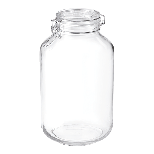 4 liter Fido Glass Storage Jar