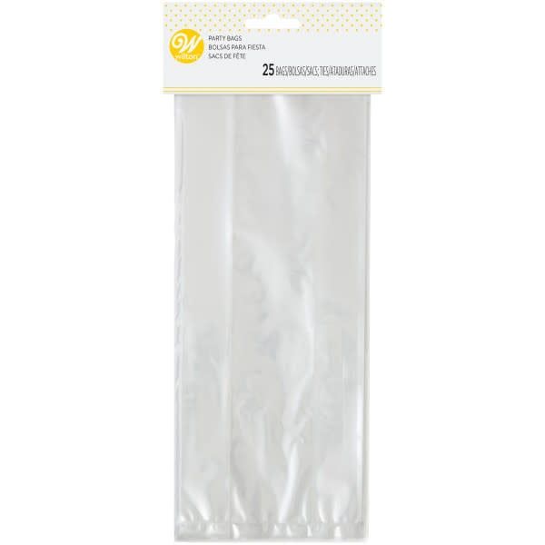 Wilton Clear 4x9" Treat Bags, set of 25