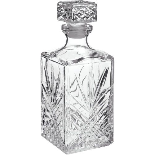 Cut Glass Whiskey Decanter