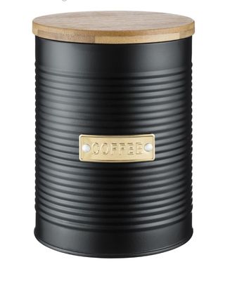 Black Coffee Tin
