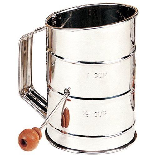 5 cup Crank Flour Sifter
