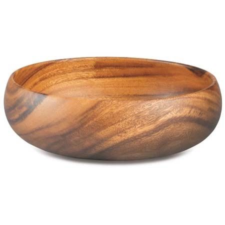 10" Acacia Salad Bowl