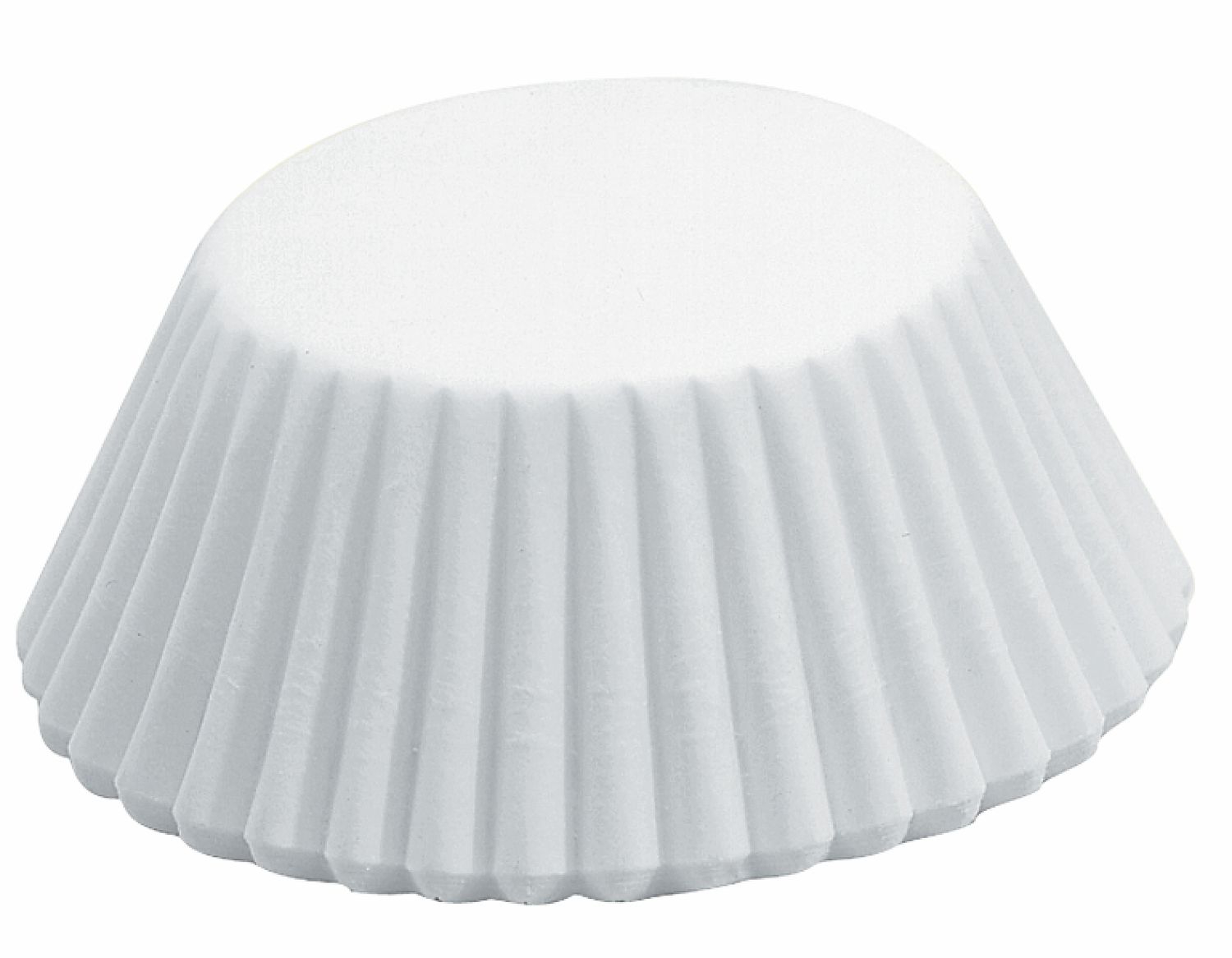 White Jumbo Baking Cups