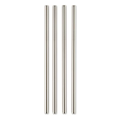 Straight Metal Straws