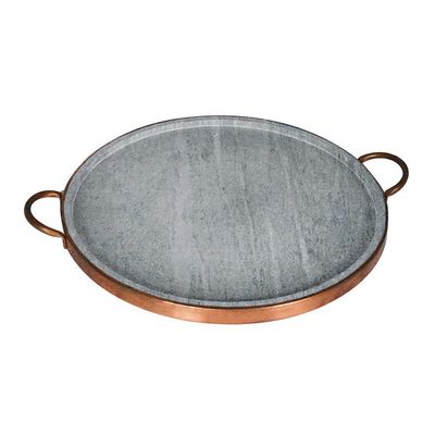 12" Round Brazilian Soapstone Grill