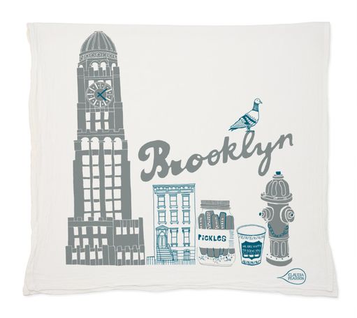 Claudia Pearson Brooklyn Dishtowel