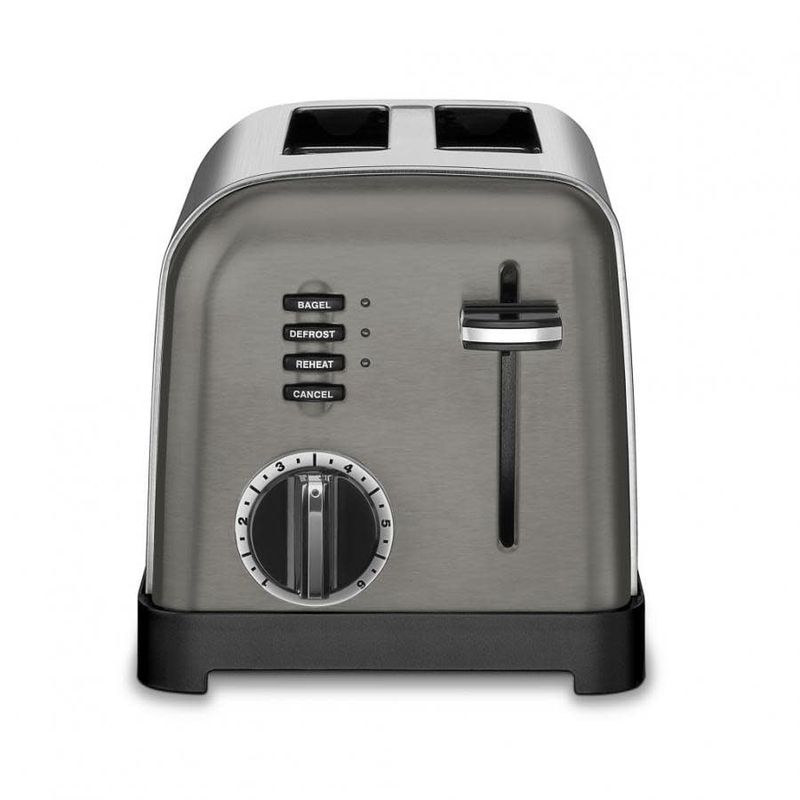 Cuisinart Black Stainless Steel 2-Slice Toaster