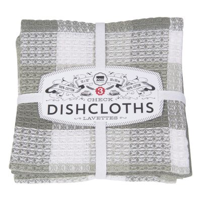 Grey Dishcloths, set of 3