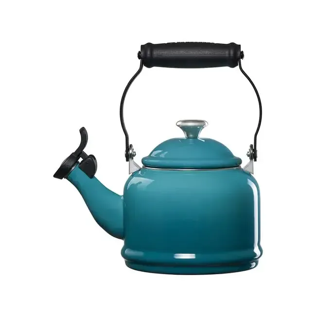 Le Creuset 1.25qt Caribbean Whistling Tea Kettle