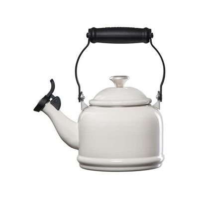 Le Creuset 1.25qt White Whistling Tea Kettle
