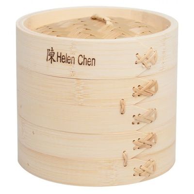 6" Bamboo Steamers, set of 3