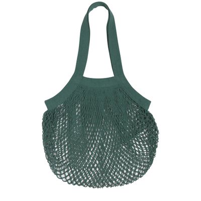 Pine Short Handle Net Tote Bag