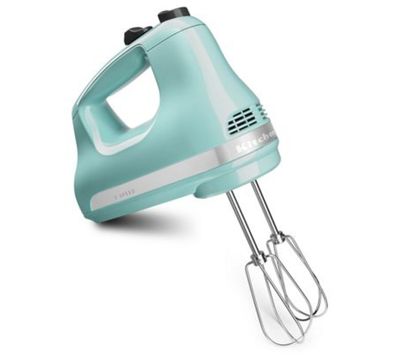 Kitchenaid 5-speed Aqua Sky Hand Mixer