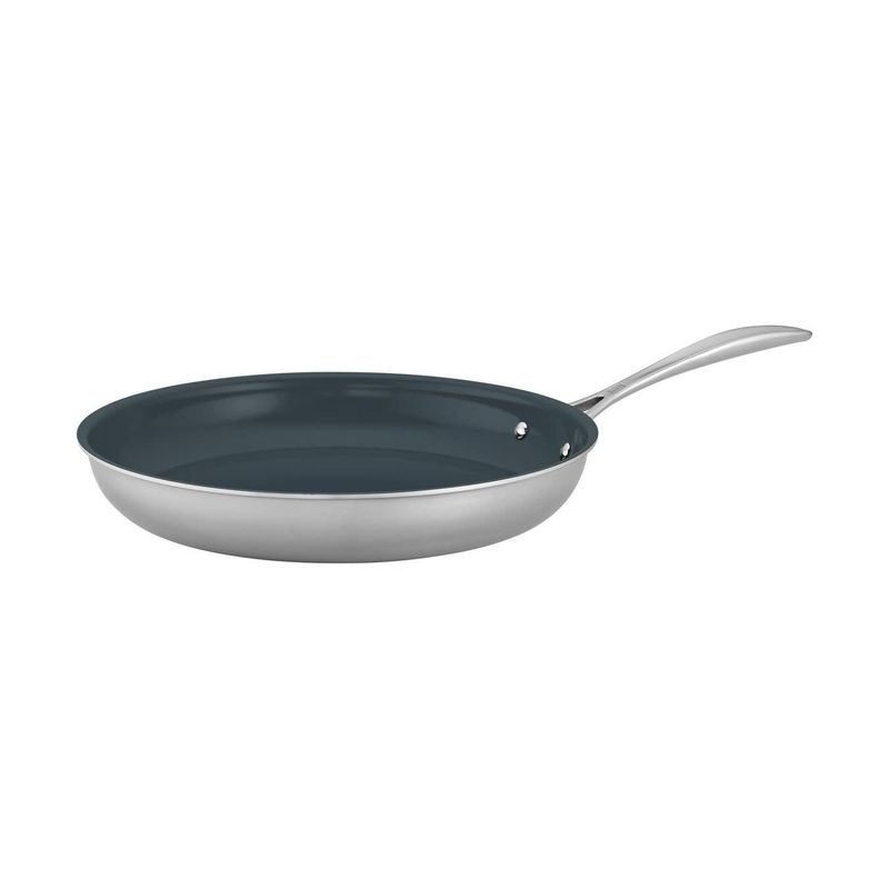 Zwilling J.A. Henckels 12" Ceramic &amp; Stainless Steel Non-Stick Frying Pan