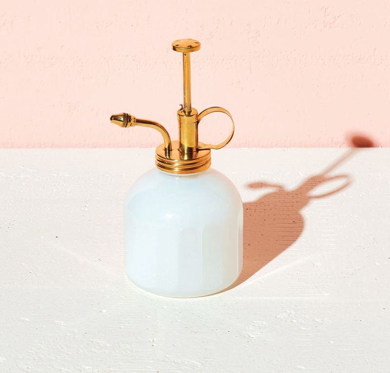 Milk Glass Plant Mister