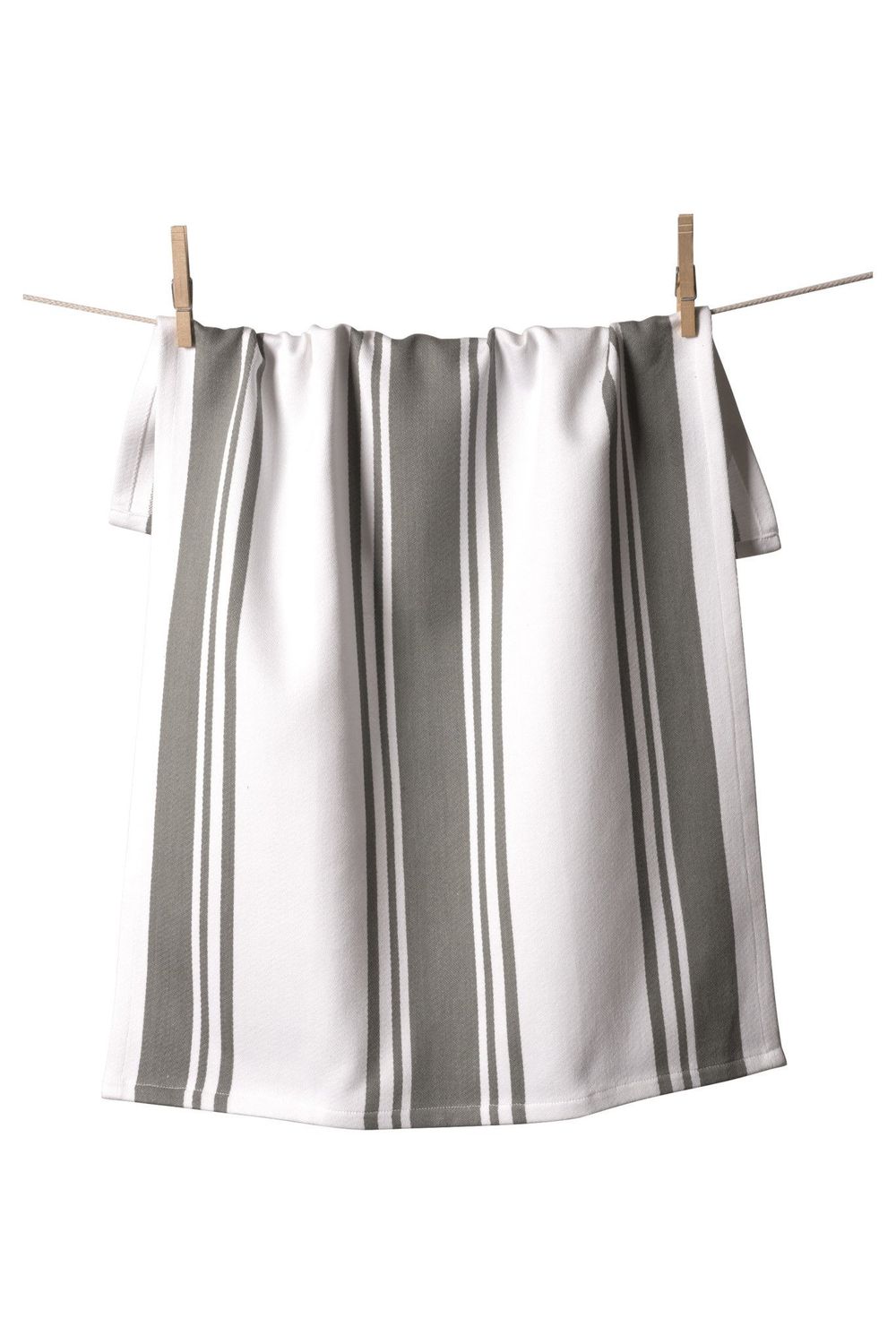 Pewter Center Band Dishtowel