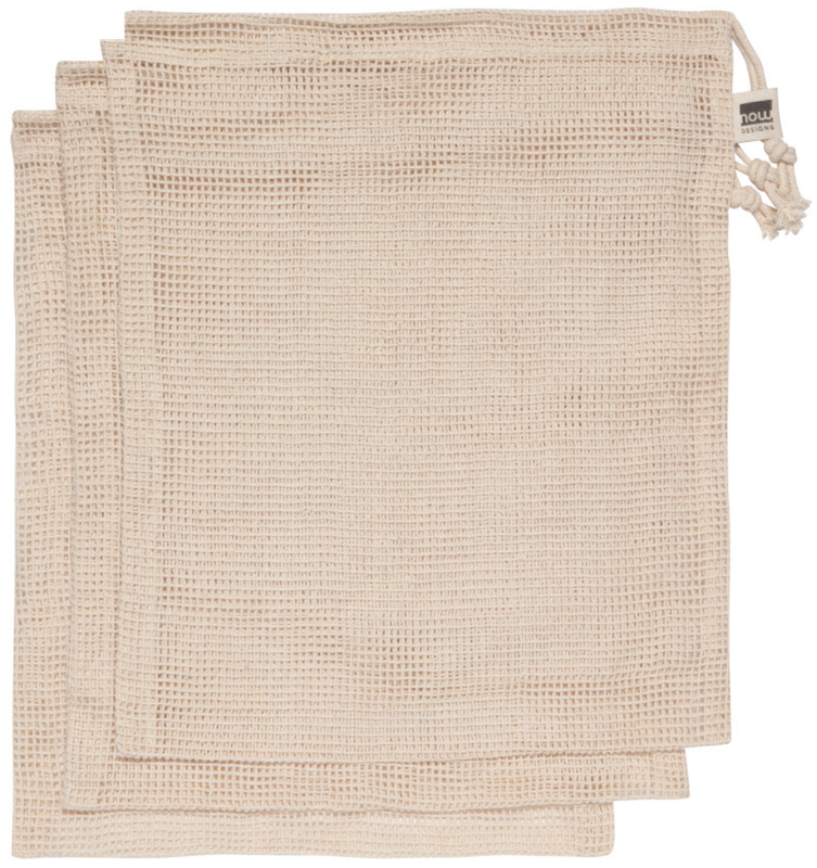Unbleached Produce Bags, set of 3