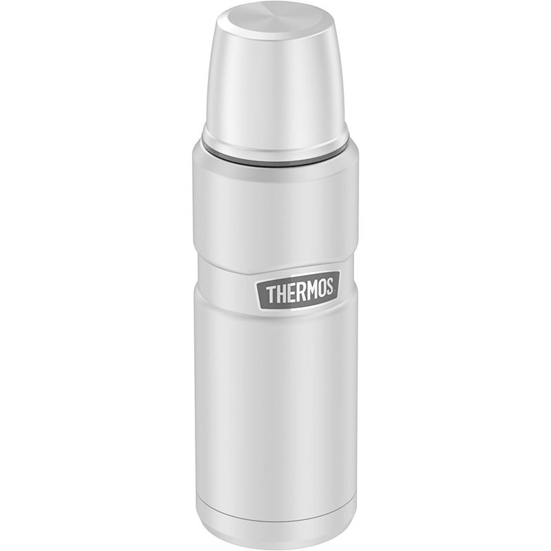16oz Matte Steel Thermos
