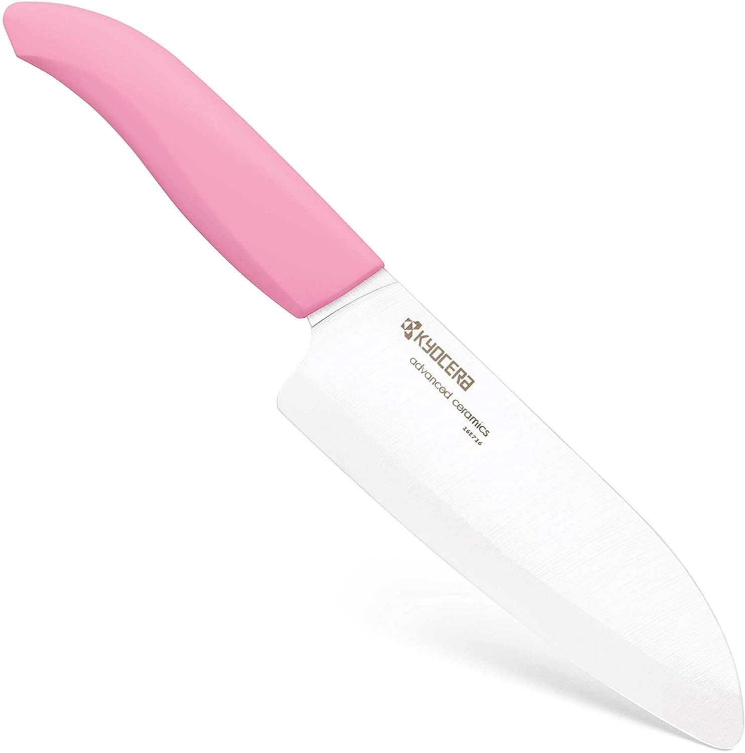Kyocera Pink Ceramic Santoku Knife