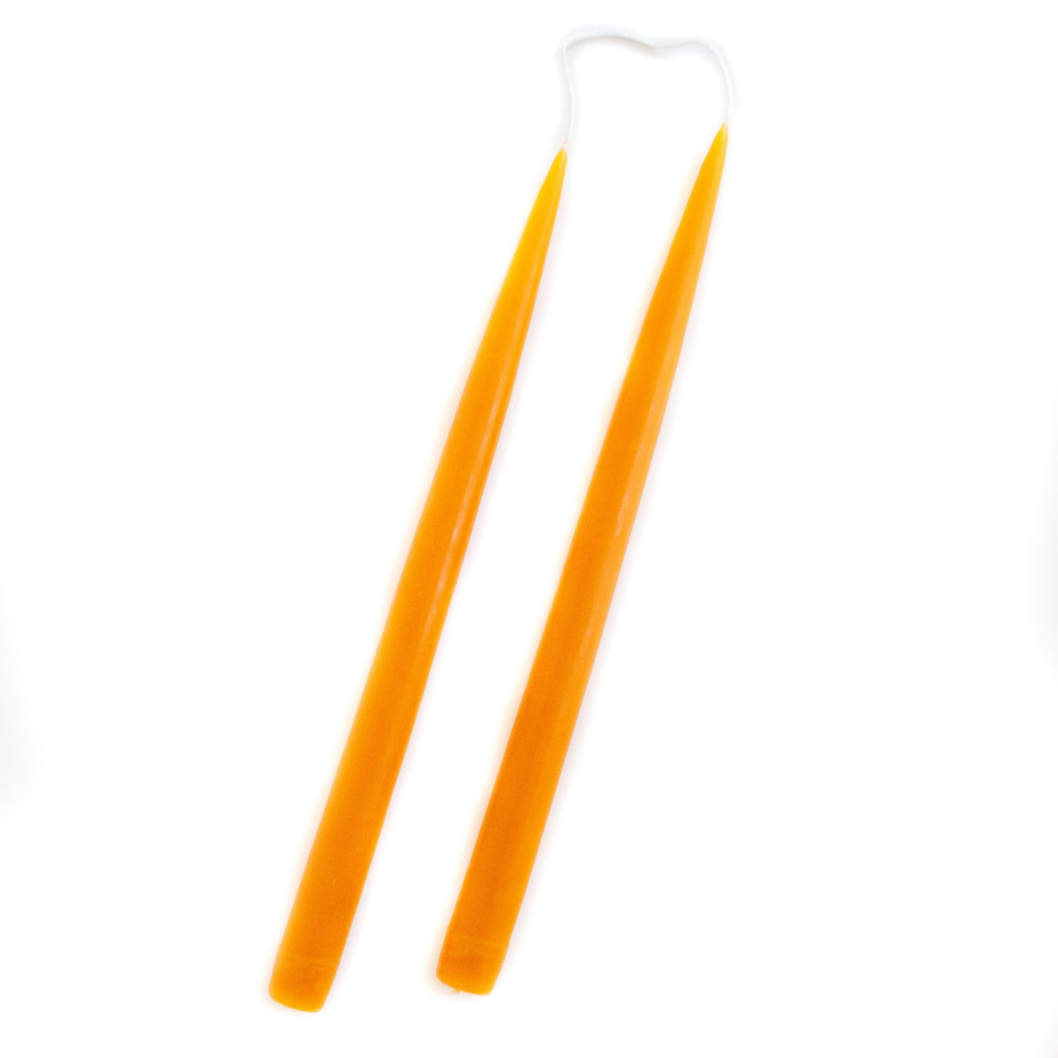 13” Pumpkin Candles, set of 2