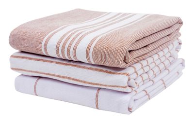 Sierra Monaco Terry Dishtowels, set of 3