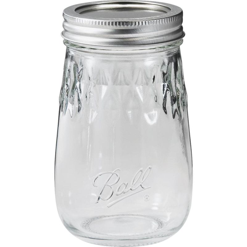 Ball 16oz Fluted Canning Jar