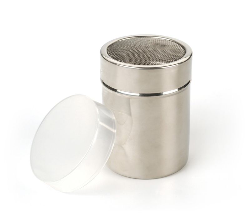 Stainless Steel Fine Mesh Shaker with Lid