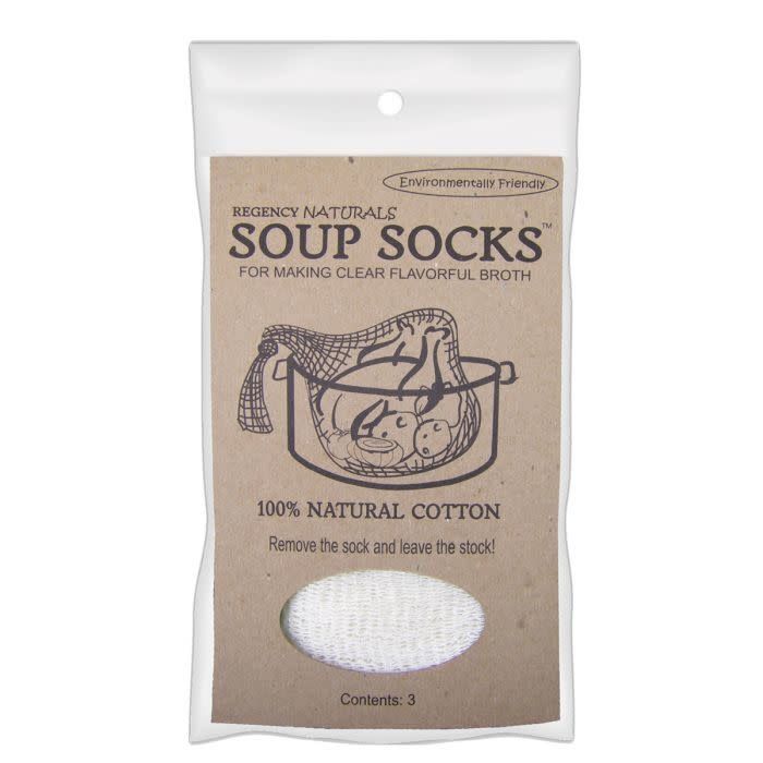 Natural Soup Socks, set of 3