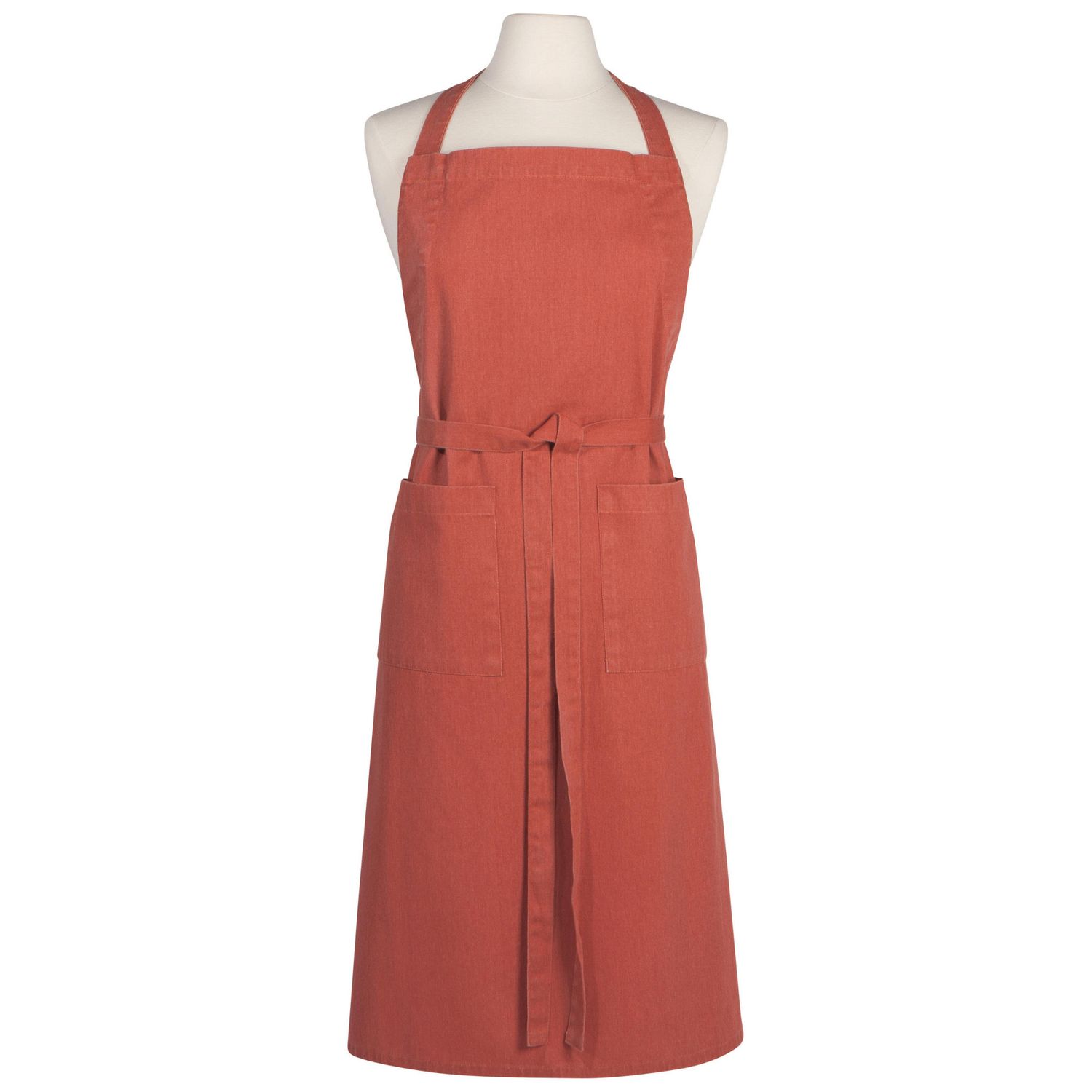 Clay Red Apron