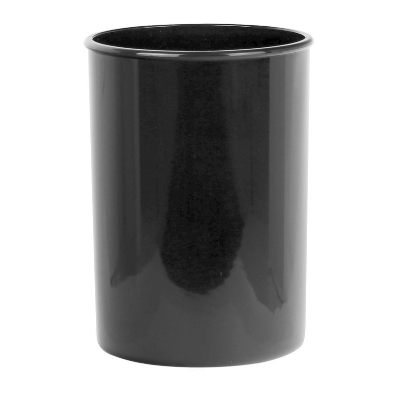 Black Plastic Utensil Holder