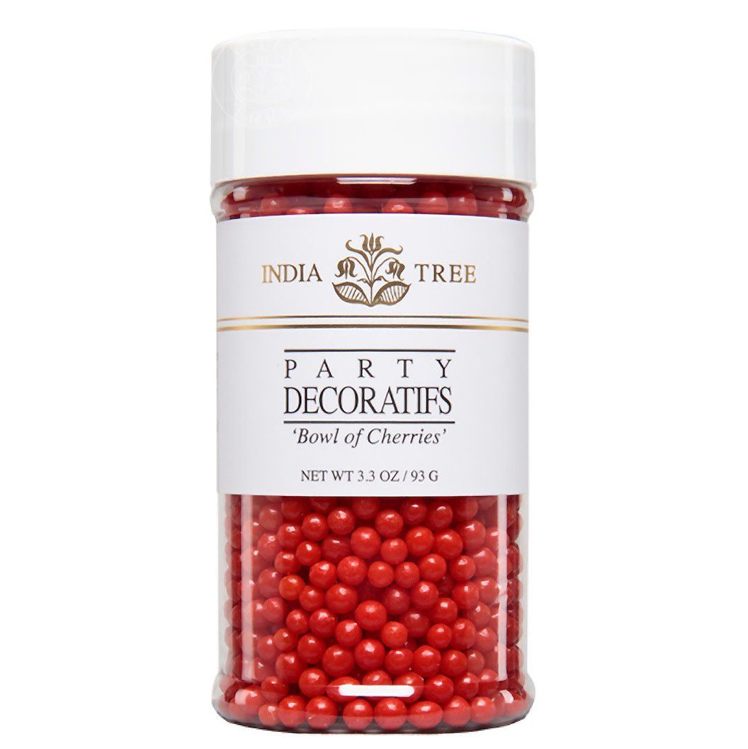 3.3oz Small Round Red Natural Sprinkles