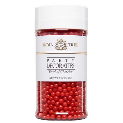 3.3oz Small Round Red Natural Sprinkles