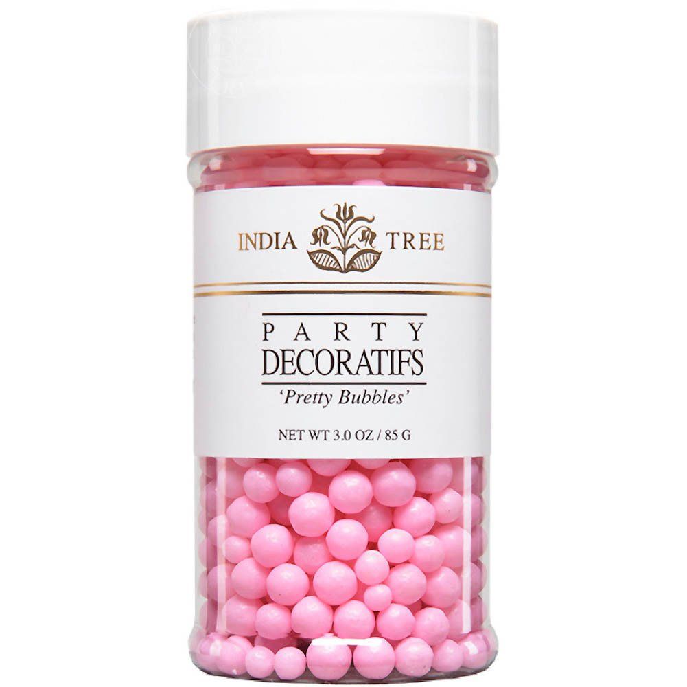 3oz Large Round Pink Natural Sprinkles