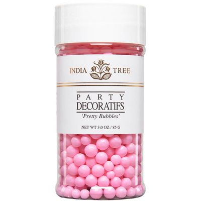 3oz Large Round Pink Natural Sprinkles