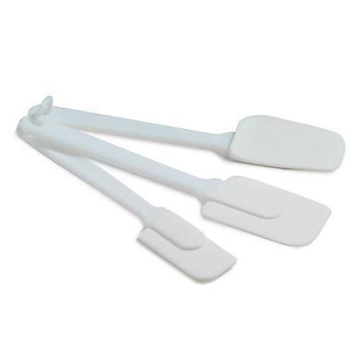 Spatulas with Plastic Handles, set of 3
