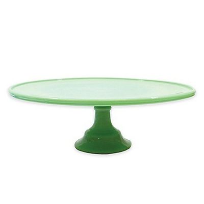 13" Jade Short Cake Stand