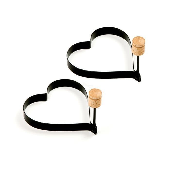Heart Egg Rings, set of 2