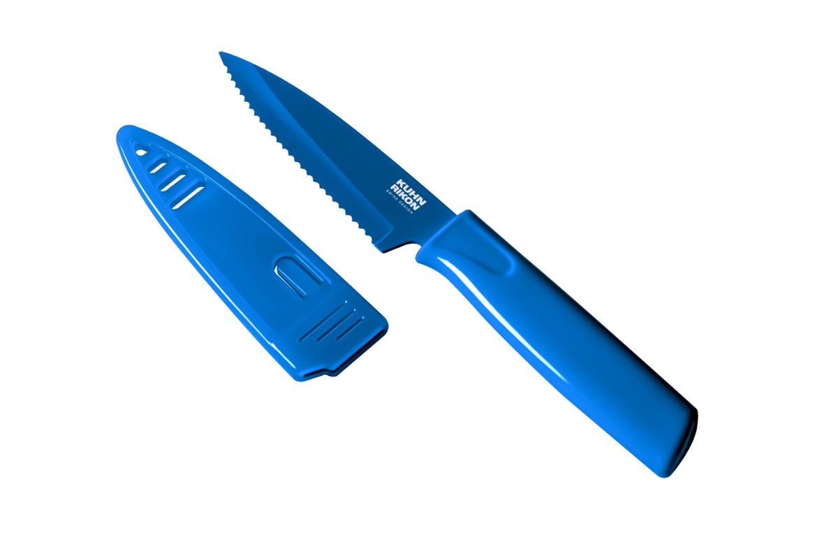 Blueberry Serrated Paring Knife