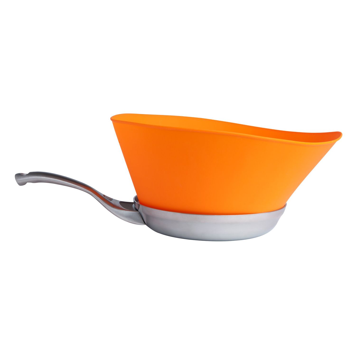 8" Orange Frywall Splatter Guard